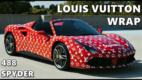 supreme louis vuitton car wrap|custom louis vuitton wraps.